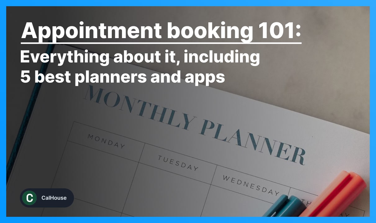 Appointment Book Planners & Online Apps (2023) SignHouse